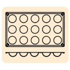 FR003 ハーフボール 15ヶ取