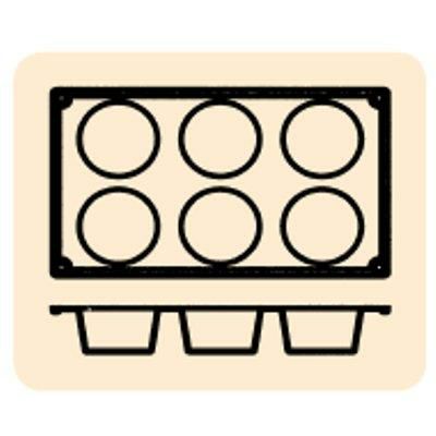 FR008 マフィン 6ヶ取