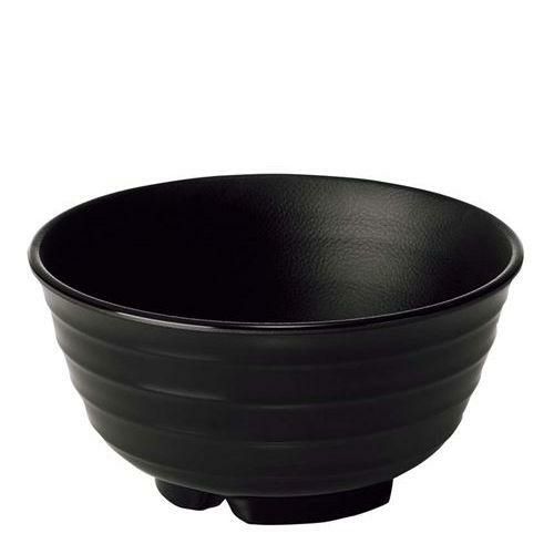 メラミン 小 うどん鉢 黒 773－B