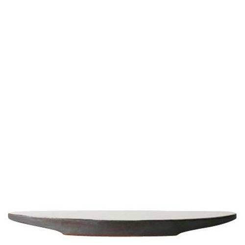 YUKI 瓦食器 Flat plate oval 230(平皿 楕円)