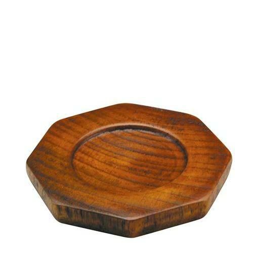 アルセラム 木八角台皿 EC4－37