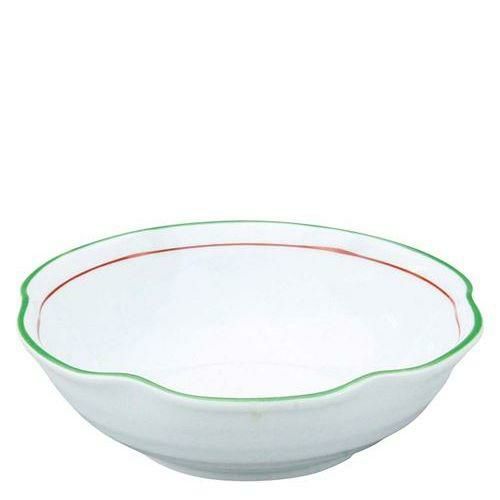 アルセラム強化食器 渕朱線小鉢 EC8－17
