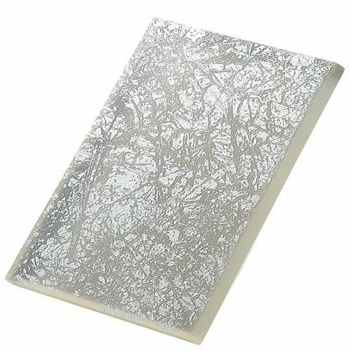 ライクガラス スリムレクタングルプレート M 銀箔 1202397