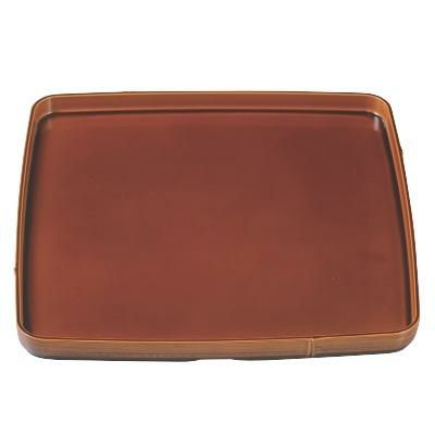 角竹型盆漆調春慶SL9寸