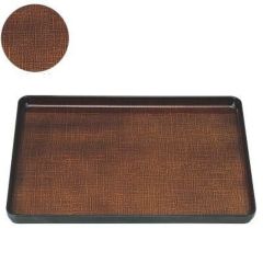 大寿布目盆ブラウンかすりSL尺3 ブラウン