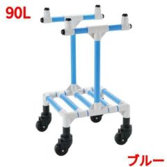 イレクターゴミカート(ゴミ箱台車) 90L クリームグレー/業務用/新品