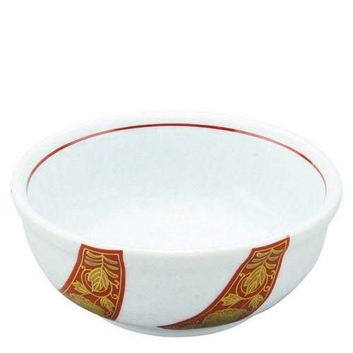 アルセラム強化食器 朱金花小付 EC6－52