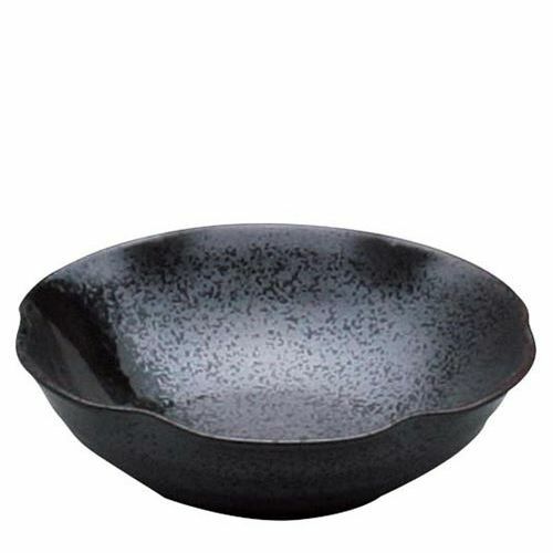 アルセラム強化食器 黒伊賀梅小鉢 EC5－58