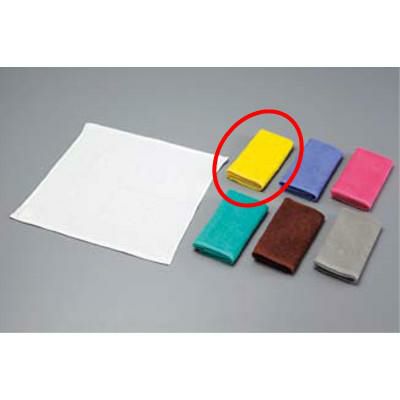 スレン染 ウォッシュタオル/おしぼり #120(12枚入)イエロー 340×340