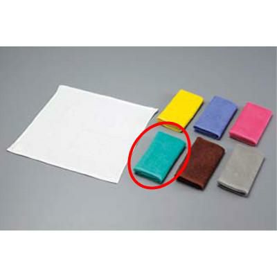 スレン染 ウォッシュタオル/おしぼり #120(12枚入)グリーン 340×340