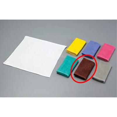 スレン染 ウォッシュタオル/おしぼり #120(12枚入)ダークブラウン340×340