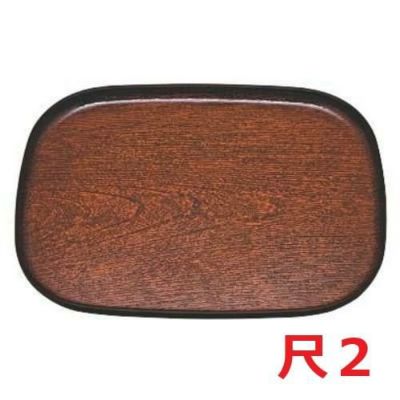 大寿木目小判盆栃天黒尺2 黒