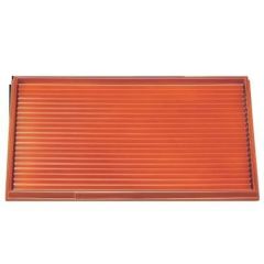 カンナ目長角盆春慶塗尺2