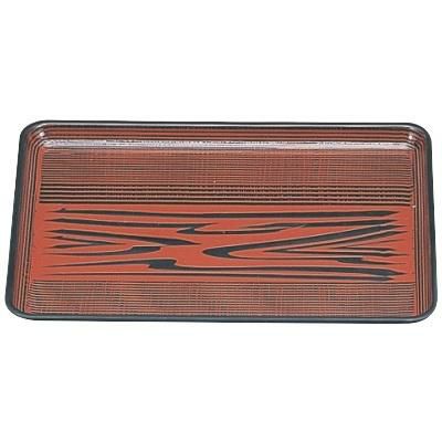 戦国長手盆漆木目尺6