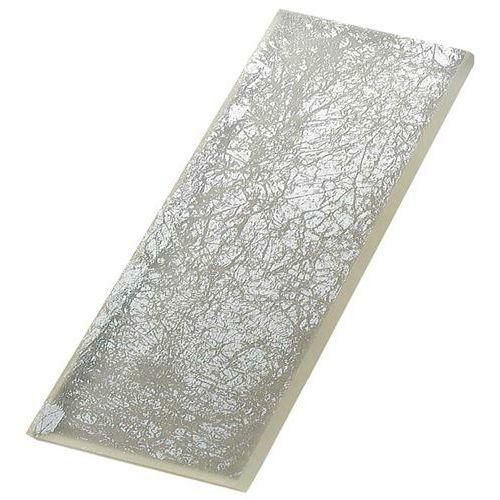 ライクガラス スリムレクタングルプレート L 銀箔 1202398