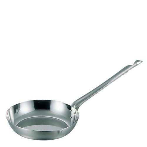 MA ステンレス 平柄 フライパン 18cm