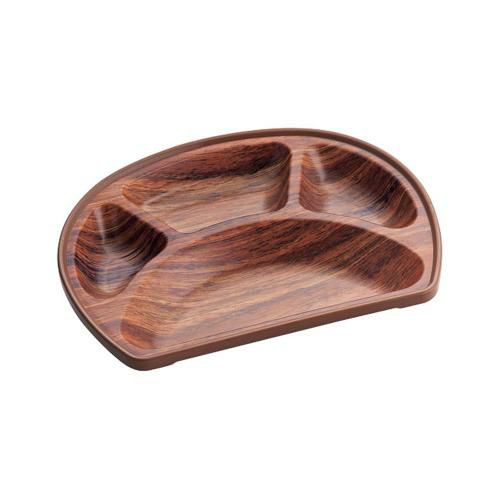 ポリプロピレン ランチプレート FN-6 マホガニー