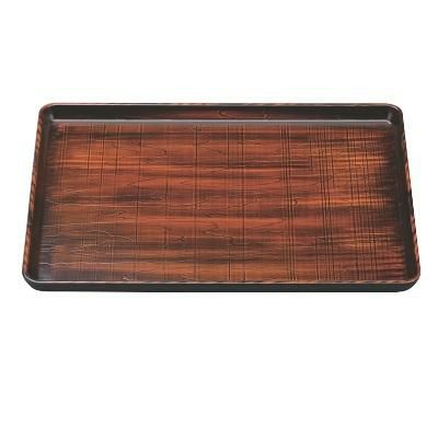 荒彫奥広盆栃塗SL尺4