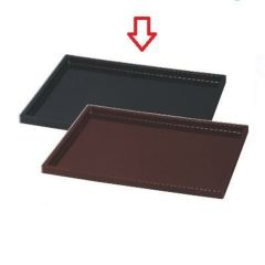 耐熱尺4奥広そば盆黒塗 黒