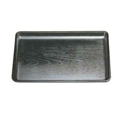 ケヤキ会席盆黒尺6 黒