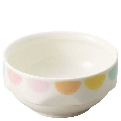 すくいやすいお皿 深皿 マカロン YS－72MACA