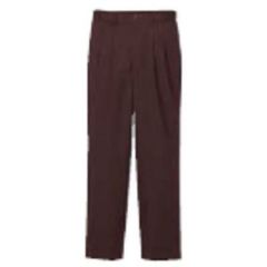 ツータックパンツ(男性用)KP001M-6 茶 3L