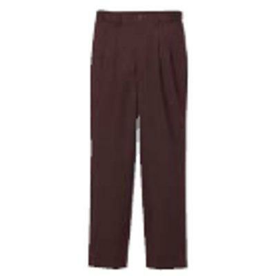 ツータックパンツ(男性用)KP001M-6 茶 3L
