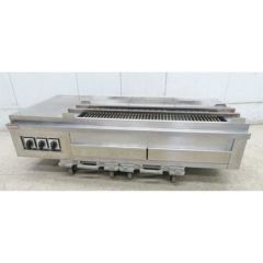 業務用/新品】電気重ね合わせ式焼物器(2連式) NG-2 幅680×奥行580×高さ