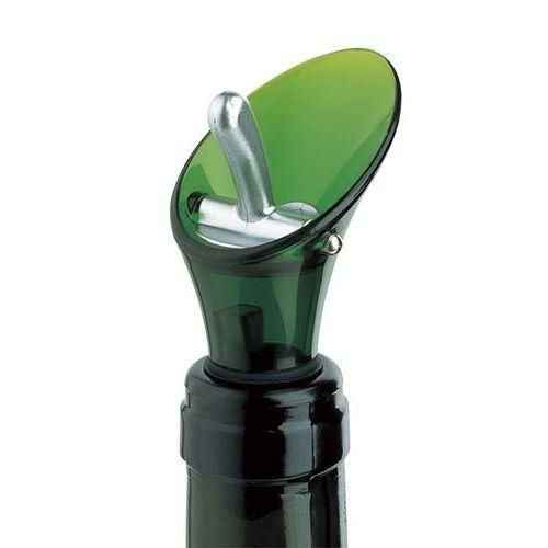 カラー ワインストッパー＆ポアラー グリーン 8303