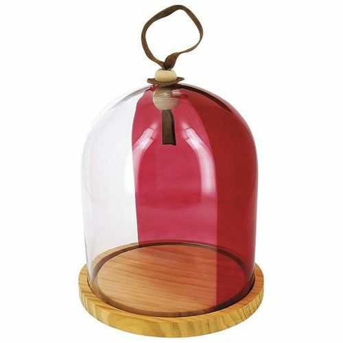 レヴォル タッチ ツートーンカラーガラスドーム 木台セット 650902