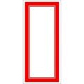 赤枠カード 200×90/100枚入り×5冊