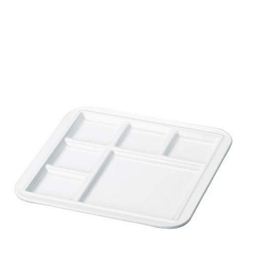 ニュービュッフェプレート バラエティー浅 白