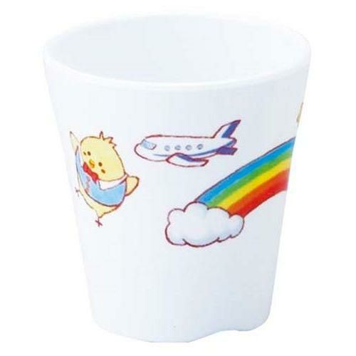 メラミン子供食器 みんなともだち。カップ YMF－1 アイボリー