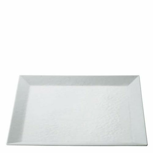 メラミン 角盛皿 31cm 粉引MT UL－3119－KHM