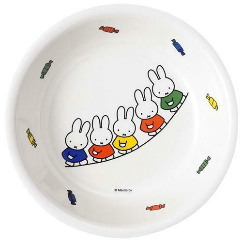メラミン子供食器 ミッフィーとおともだち 深皿 M－1305FT