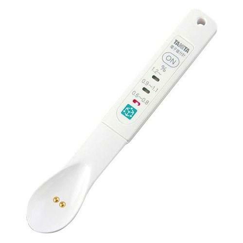 塩分計 タニタ 防滴タイプ 電子塩分計 しおみスプーン SO302WH
