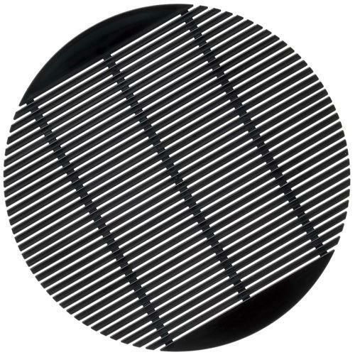PP ざるそば スダレ 丸型 No.97B ブラック