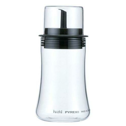 フタ付き醤油差し S KT5031－BK 耐熱ガラス