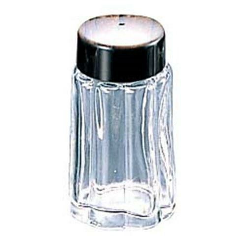 69 木目 塩入れ ガラス製