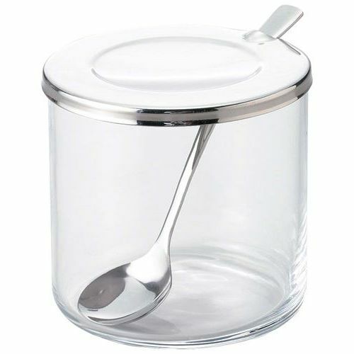 【飲食店定番】ガラス 薬味入れ(スプーン付)No.851