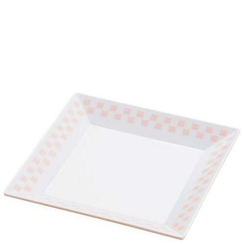 メラミン ツートンシリーズ スクエアプレート ピンク CH－11P