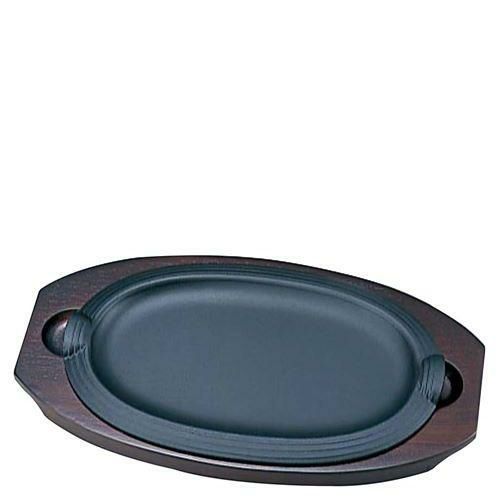 周弘 鉄 ステーキ皿 デラックス 小