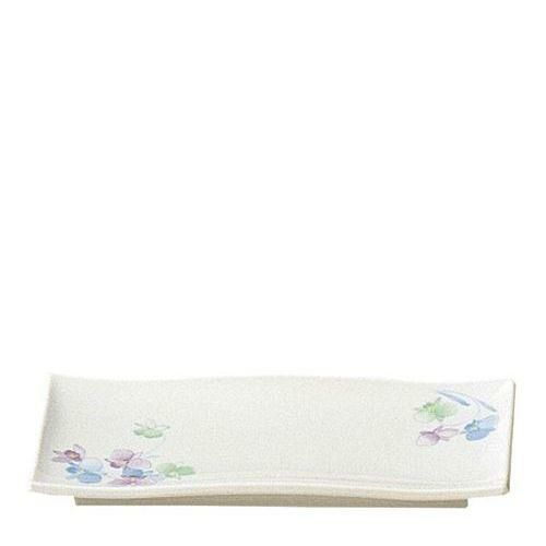 メラミン和食器 すみれ 角皿 中 VO－16