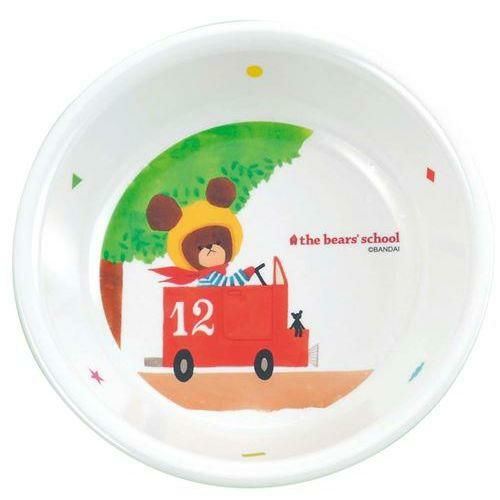 メラミン子供食器 くまのがっこう 深皿 M－1305J