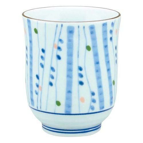 アルセラム強化食器 色点十草湯呑 EC1－72