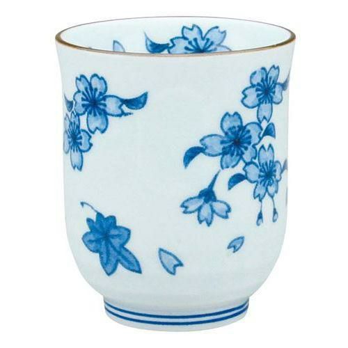 アルセラム強化食器 染付春秋湯呑 EC1－74