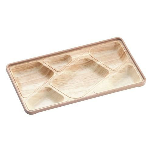 ポリプロピレン ランチプレート FN-5 メープル