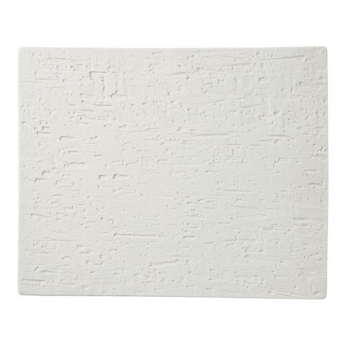 平長角皿 1/2サイズ用 白涼(はくりょう)