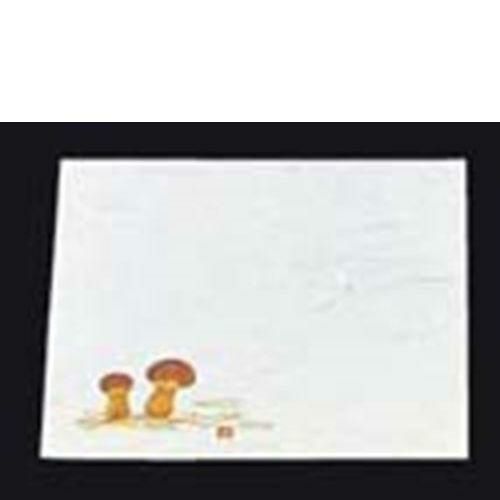 雲流敷紙 4寸(100枚入)まつたけ(64423)(9月～10月)