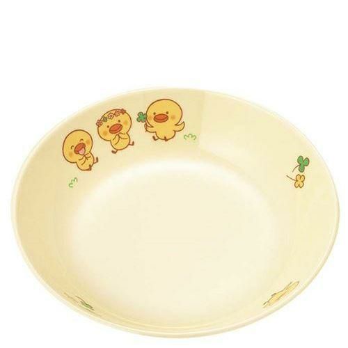 メラミン 子供食器 ひよこぐみ 深菜皿 D17HI